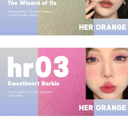 Sexy Black Violet Eye Shadow Matte Wild Rose Pink Eyeshadow Shy Orange Eyes Makeup Easy To Color Blue Diamond Sparkle Eyeshadow