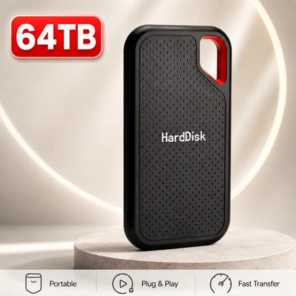 1TB Portable SSD External Hard Drive USB 3.1 High-Speed Storage for Laptop/Mac/PC Compact & Durable