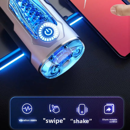 Electric Male Masturbator App Men Sex Toys With Suction Cup Base Penis Pump Pocket Pussy Stroker Vibrator For Adult Masturbation