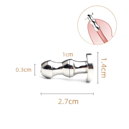 Metal Hollow Urethral Plug Gay Sounding Sounding Rod Penis Dilator Urethral Stimulator Adult Sex Toys for Men Catheter