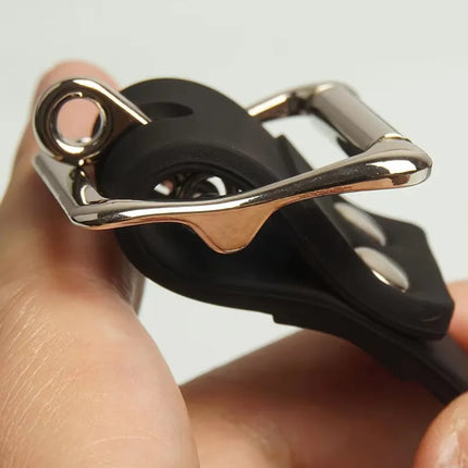 100% Silonce Mouth Gags,BDSM Penis Dildo Gags Double-Ended ,Bondage Restraints,Sex Toys for Couples,Adult Games