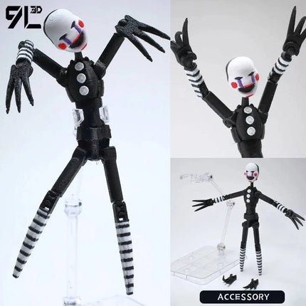 9L 3D Fantasy Warrior Character Model Horror Style Action Figure Desktop Display Collectible Toys Ornament Dummy13 Lueky13 Gifts