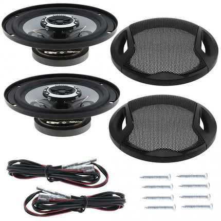 Pair 6.5 Inch 400W TS-G1641R Car HiFi Coaxial Speaker 2 Way Vehicle Door Auto Audio Music Stereo Full Range Frequency Speakers