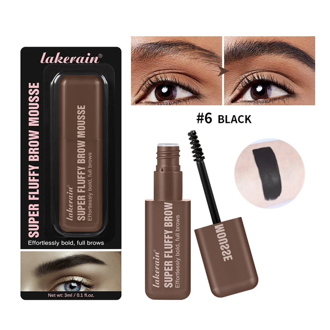 Superfluff Volumizing Brow Mousse Tint for Eyebrows Tinted Brow Gel  Brown Long Lasting Waterproof Eyebrow Tattoo  Dye Cosmetics