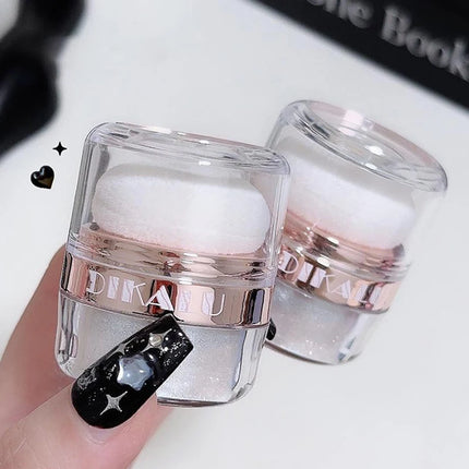 Shimmering Contour Blush Brightening Glitter Loose Powder Makeup Fairy Powder Highlighter Patting Powder Moonlight White Body