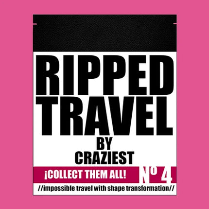 RIPPED TRAVEL Magic Trick by Craziest – Walk Around Performer Close Up Illusions Props Beginner Street Magician Gimmicks