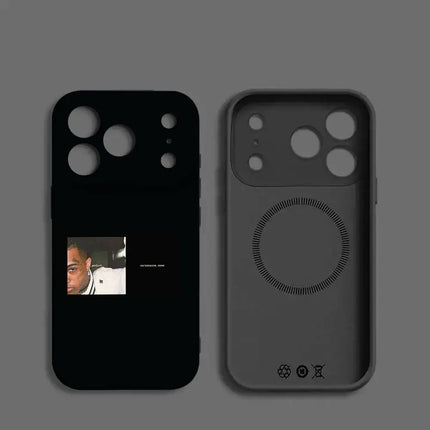 1pc Cool XXXTentaction Rapper Phone Case Magnetic Silicone Soft Case For IPhone 17 16 15 14 13 12 11 Plus Pro Max Air
