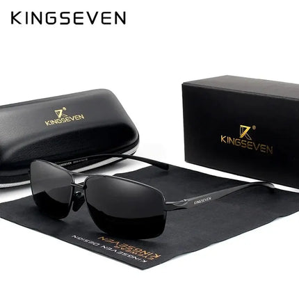 KINGSEVEN Fashion Designer Aluminum Polarized Sunglasses Sun Glasses Vintage UV400 For Men/Women Eye Protection Eyewear
