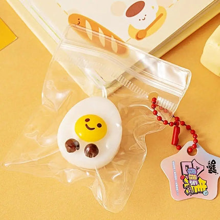 5Pcs Bread Dumping Food Stress Relief Squeeze Toys Mini Mochi  Toys Sensory Pinch Fun Party Favor Gift Keychain PendantHot