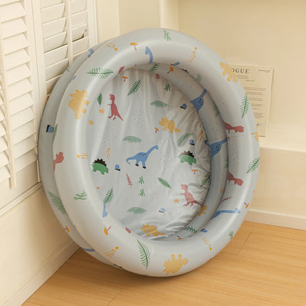 1PC  Inflatable Pool Thickened Blow Up Pool for Kids with Cute Style, Harmless Material, Wide Uses, Suitable for Indoor or Outdo