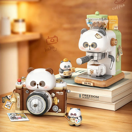 LOZ Retro Home Appliance Camera Coffee Machine Building Blocks Set Creative Toys Ornament Building Toys Adult Birthday Gift