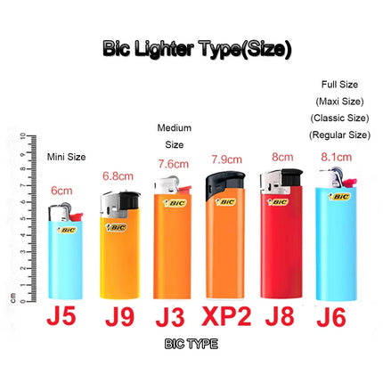 Zinc Alloy Lighter Case For Bic J5 Mini Lighter Vintage Lighter Holder Creative Flip Cover Protective Shell