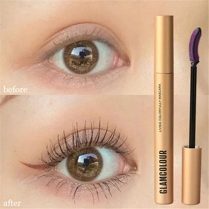 Magic Color Mascara Curl Eyelash Extension Thick Curling No Smudging Waterproof Lengthening Long Lasting Eyelash Makeup Tool