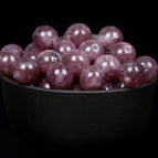 Pouple Lepidolite / 4mm 88 to 91pcs