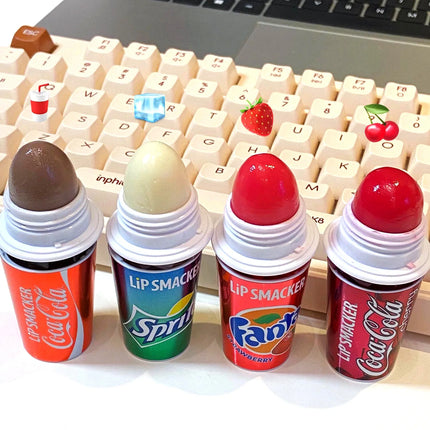 LiP Smacker X CoCa Cola Autumn Winter Moisturizing Long-Lasting Colored Lip Balm Collaborative Christmas Gift