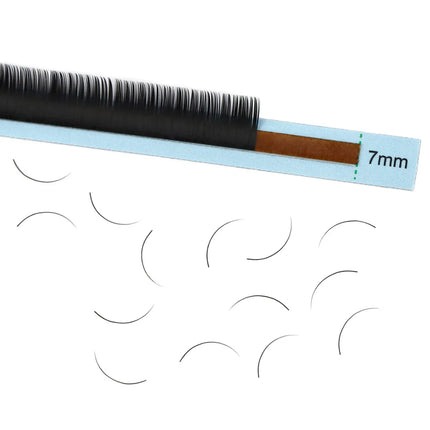 RUJADE Bottom Lower Eyelash 5-8mm Short Natural Individual Under Lashes Soft Professional Faux Mink Lash Extensions