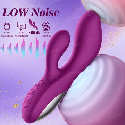 10 Powerful Vibration Modes Rabbit Vibrator G Spot Massager Clitoris Stimulator for Women Sex Toys Shop Adults Goods for Female