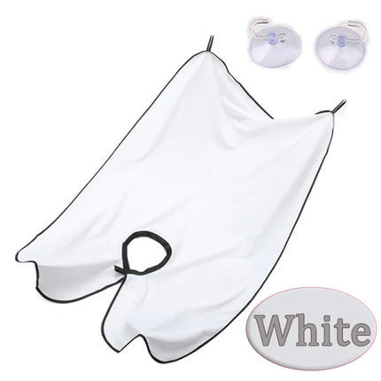 Men's Shave Beard Collector Non-Stick Beard Shaving Cape With Strong Suction Cup Men Gift Beard Gathering Cloth Bib Apron