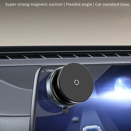 Magnetic Phone Holder Foldable Design 360° Adjustable Vacuum Car Mount For Cell Phone For iphone Live Streaming