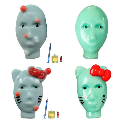 1/2/5Pcs Funny Pimple Popper Acne Relief Toy Reusable Low Rebound Decompression Toys Unique Home Decoration Friend Birthday Gift