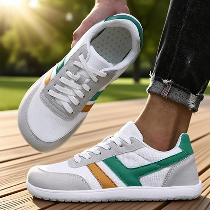 Tenis De Hombre Wide Toe Box Barefoot Shoes Minimalist Breathable Comfortable Outdoor Walking Shoe Sports Casual Blue Shoes 2025