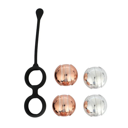 Metal Kegel Ball Shrink Vaginal Ball Geisha Ben Wa Ball Tightens Female Vaginal Muscles Sacred Female Sex Machine
