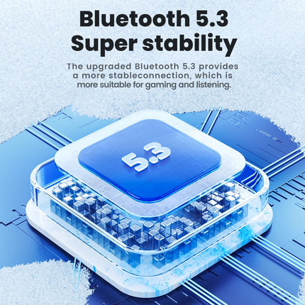 Toocki Wireless Bluetooth Earphones TWS Bluetooth 5.3 in Ear Sports Headset Touch Control Waterproof Headphones With Mic