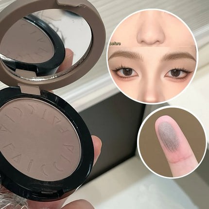 Faiccia Contouring Powder Palette Is Suitable for All Skin Tones, Adjustable Coverage, Matte Waterproof Eyeshadow, Nose Shadow, Multi-Purpose