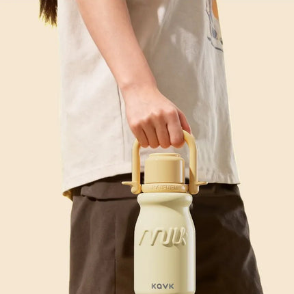Portable Insulated Coffee Cup | Trendy Milk Bottle Design