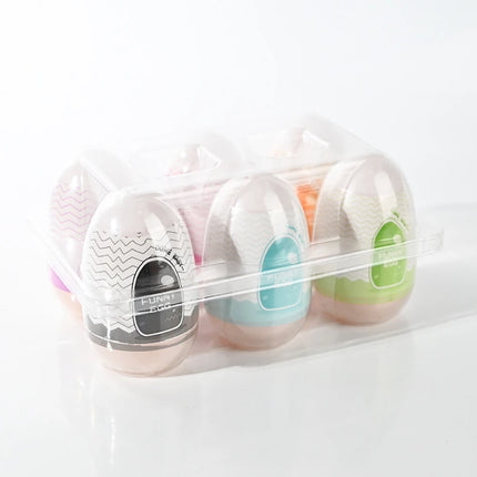 Cups Masturbator Egg Portable Stimulator Penis Massager Soft Rubber Adult Sex Toys for Men Realistic Vagina Pocket Pussy