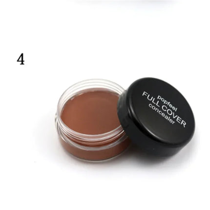 Popfeel Full Cover Concealer Hide Blemish Creamy MakeUp Face Lip Eye Foundation Makeup Contouring Corrector Make Up