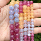 Tricolor Jade / 10mm 36 to 37pcs