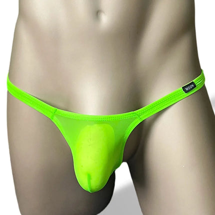 Mens Sexy Underwear Erotic T-Back Quick Dry Thongs Comfortable Ultra-thin Panties Low Waist Lingerie See Through G-Strings