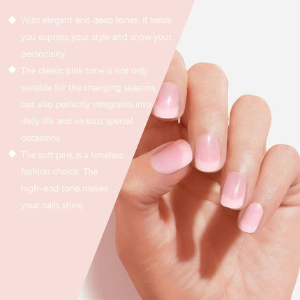 Jelly Nail Polish Glittery Pink Nails Decoration Varnish Art Semi Permanent Manicure Soak Off Nail Supplies Base Coat Clear Gel