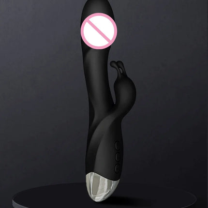 Powerful Rabbit G Spot Vibrator for Women Clit Stimulator Vagina Nipple Massage Female Masturbator Dildo Silent Adults Sex Toy