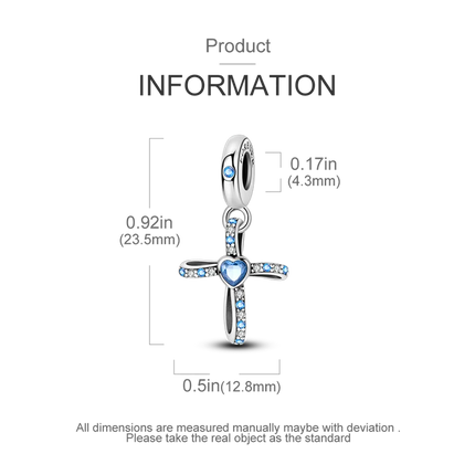 Charm Silver 925 Beads Blue Series Fit Bracelet Charms DIY Original Fashion  Pendants For Jewelry Maing