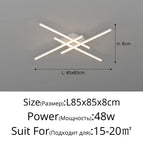White 4Heads 85cm / 3-Colors No Remote