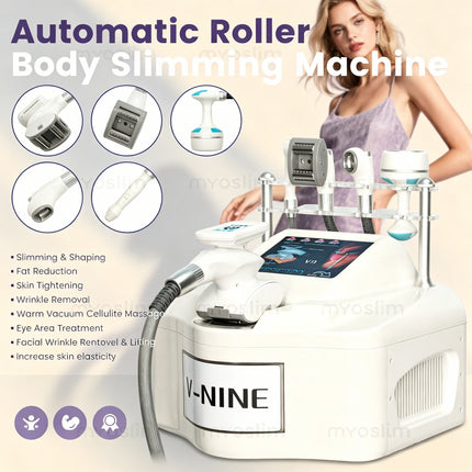 New Products V-NINE V9 V10 Professional CavitationMachine Slimming Machine Vacuum Roller Vela BodySlim Shape Machine