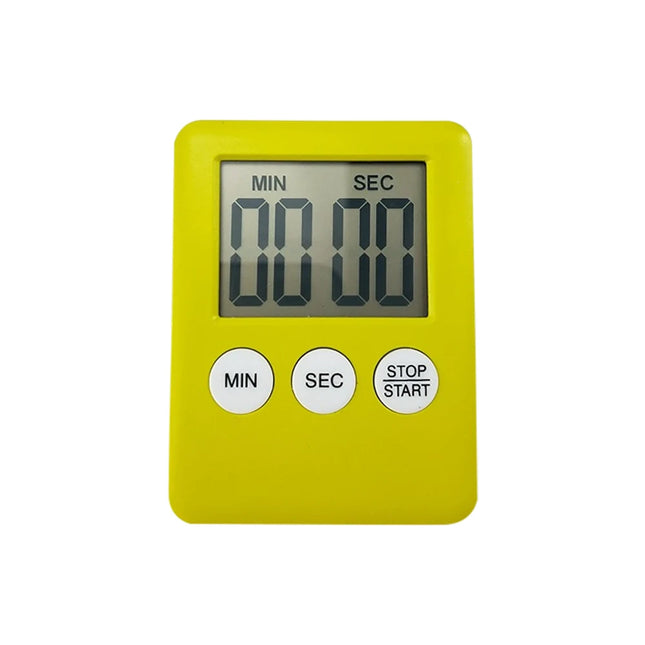 Kitchen Cooking Timers Magnetic LCD Digital Screen Timer Alarm Clock Loud for Cooking Baking Sports Games