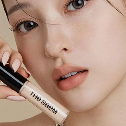 Full-coverage Liquid Concealer Stick Invisible Pores Flaw Concealment Skin Brightening Concealer Long Lasting Korean Cosmetics