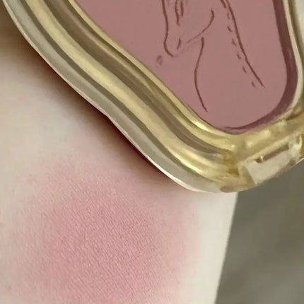 Mini Lasting Waterproof Face Blusher Face Contouring Soft Cheek Rouge Female Makeup Brighten Face Matte Natural Blush Palette