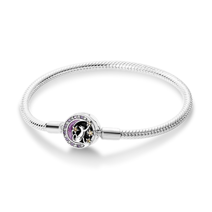 925 Sterling Silver Bracelets 17-20CM Original Leaf Clover Butterfly Heart Bracelet Fit DIY Charms Beads Fashion Women Jewelry