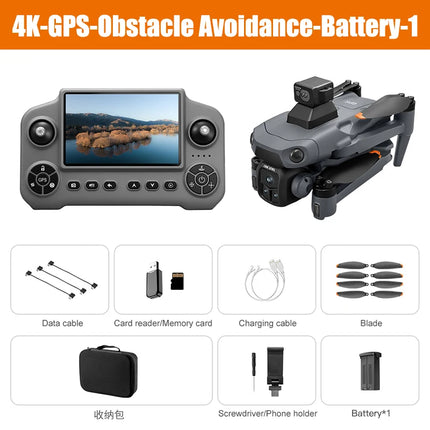 For Xiaomi V918 MAX GPS Drone 360° Laser obstacle avoidance 8K HD Professional Camera WIFI Brushless RC Dron Quadcopter Toy Gift