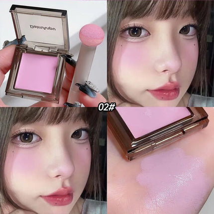 Daimanpu Ice Night Cube Blush Balm — Skin-Tone Enhancing, Matte Nude Finish, Long-Wearing, Girlie Appeal