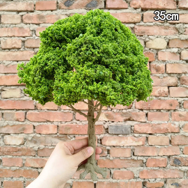 35/40cm 1/18 scale Simulated Wire Tree Model Miniature Model Tree G scale Train Railway Layout Landscape Garden Dollhouse Decora
