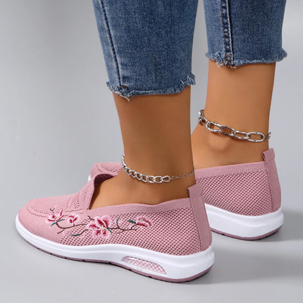 Women's summer breathable mesh flat shoes women's shoes casual sneakers shoes, clearance free shipping