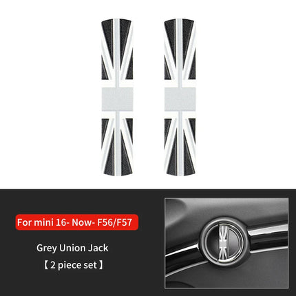 Car Door Handle Decoration Leather Sticker For Mini Cooper JCW F56 F60 F55 F54 R56 R60 R55 Countryman Car Interior Accessories