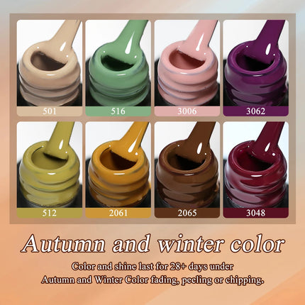 Parkson 12ML Nail Gel Polish HEMA TPO FREE Full Coverage 279 Color Gel Pigment Professional Nail Art Long Lasting Gel Varnish