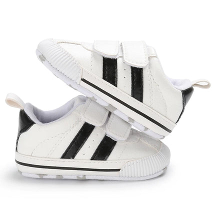 Spring and Autumn Style Baby Walking Shoes Baby White Shoes Casual Single Shoes For Boys and Girls Anti Slip Baby Shoes