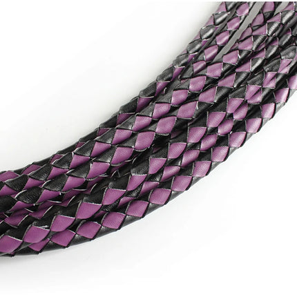 8 Braids Slave Bdsm Whip Sex Toys for Womans Couples Adult Games Bdsm Spanking Flogger Whip Bondage Restraints Leather Whips